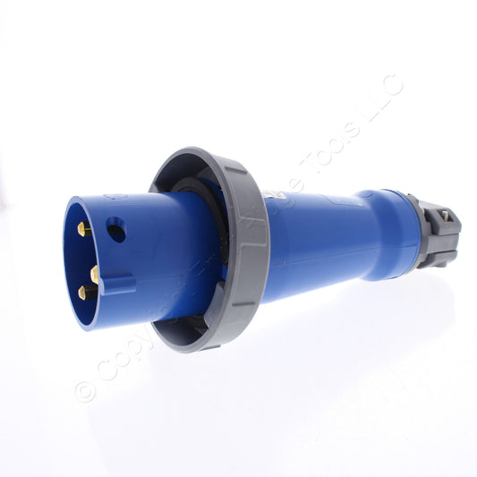 Hubbell HBLS360P6WP Watertight IEC 60A Pin & Sleeve Plug Pilot Pin 2P3W 250VAC