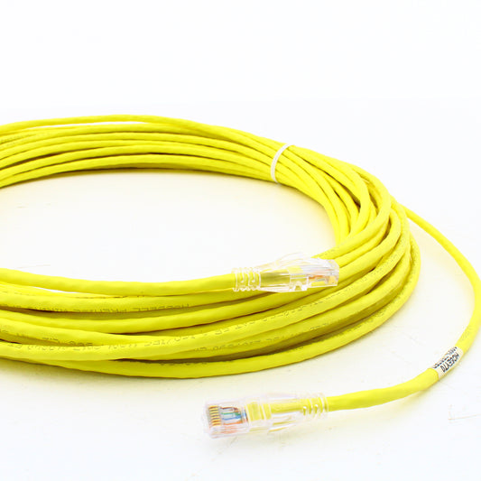 Hubbell Patch Cord Cat 5e Yellow 70 Ft LAN Ethernet Network Cable HC5EY70
