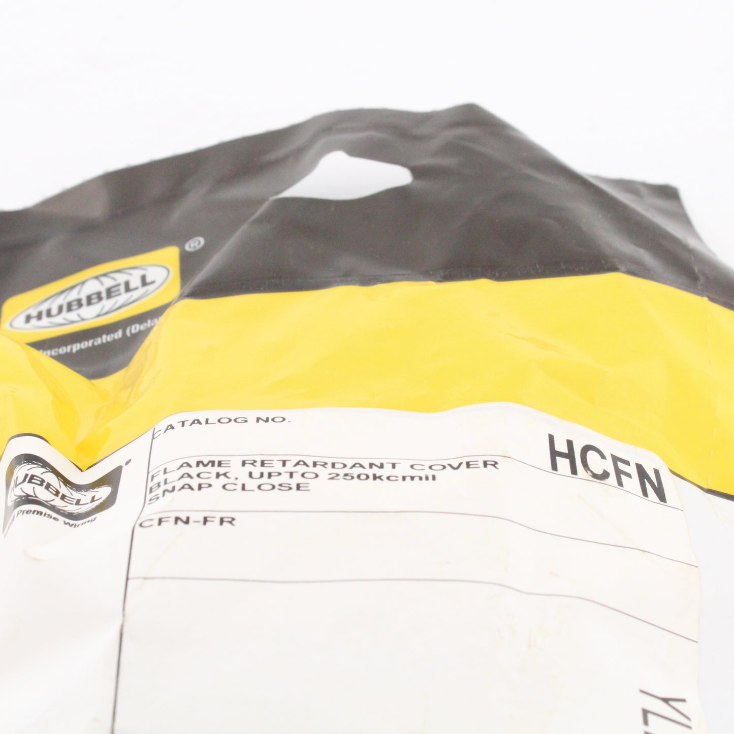 Hubbell Black H-Tap Cover Fire Rtd Fits HYH3429 HYH3434 Compression Crimpit HCFN