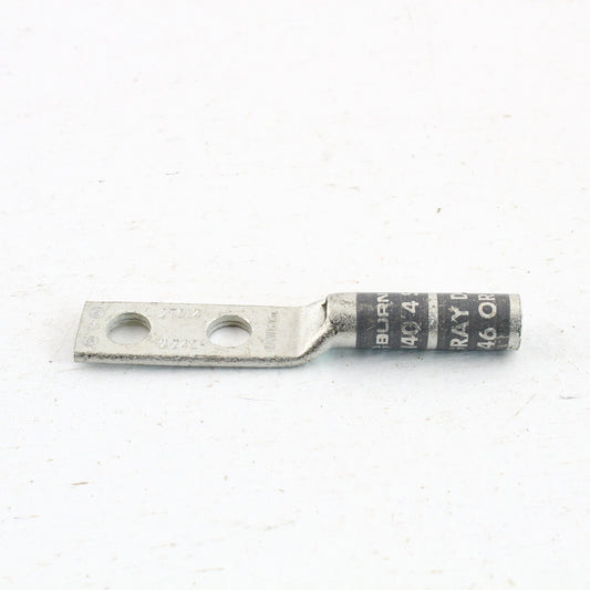 50 Hubbell Bonding Grounding Compression Lugs 4AWG 1/4" Holes Gray #8 HGBL04D