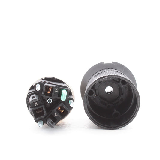 Hubbell HBL2343ST 20A 480V L8-20R EdgeConnect Twist Turn Locking Plug Connector