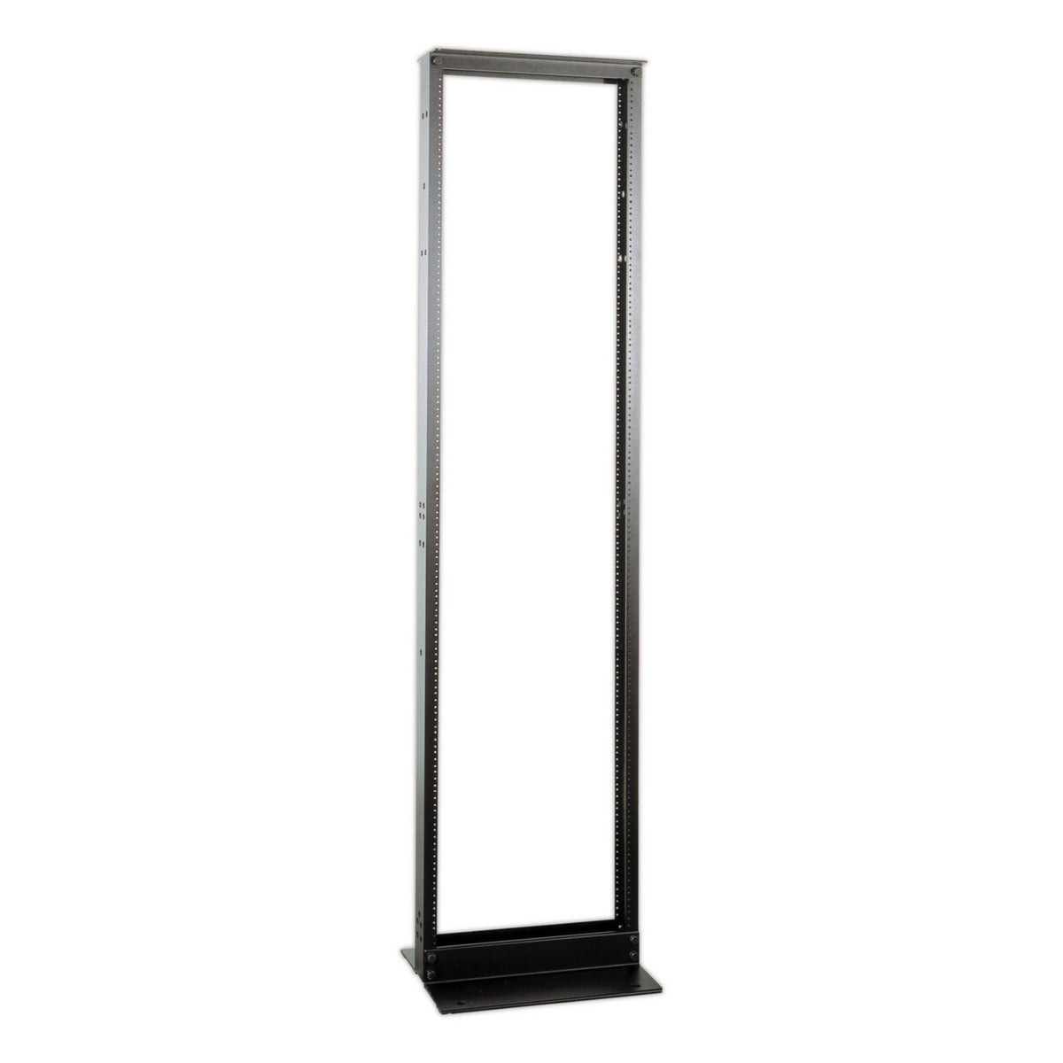 Hubbell Server Equipment Relay Rack Black Aluminum 96"x23" 51RU HPW96RR23