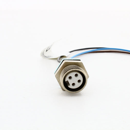 Hubbell MiniQuick Female Receptacle 3P4W Straight Quickconnect 18AWG HRMS04601