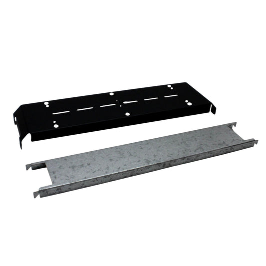 Hubbell Black 23" Top & Bottom I-Frame Rack Spacer Kit ICK23