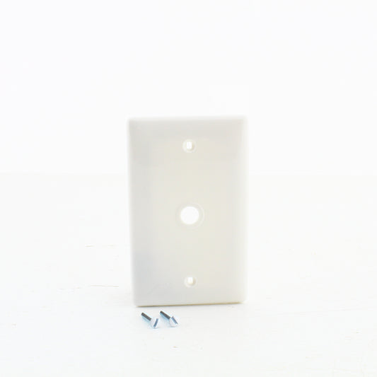 Hubbell NP11R White 1-Gang Phone .406" Standard Wallplate Cover Box Mount 3pcs