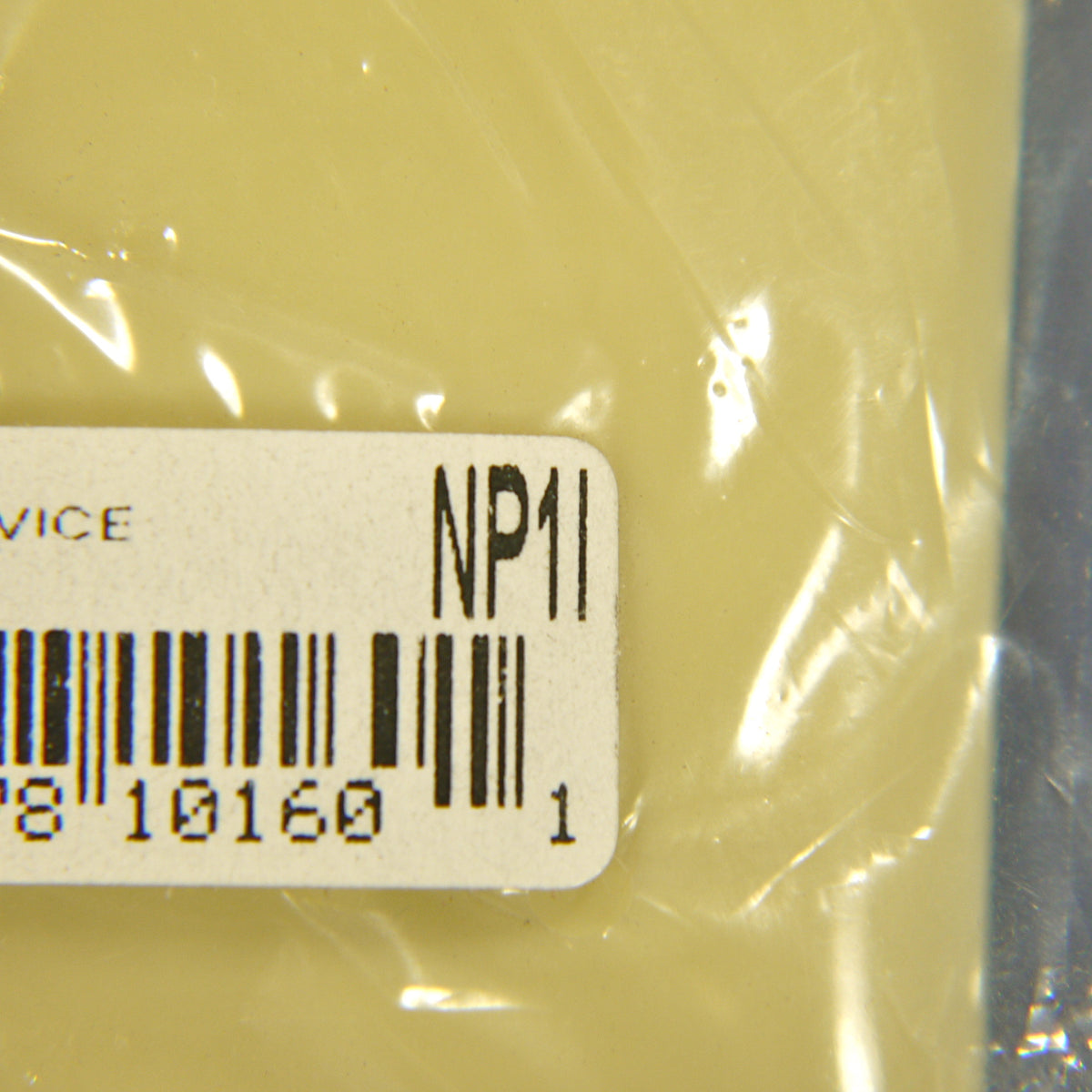 Hubbell NP1I Ivory 1-Gang Toggle Switch Unbreakable Standard Wallplates 4-Pack