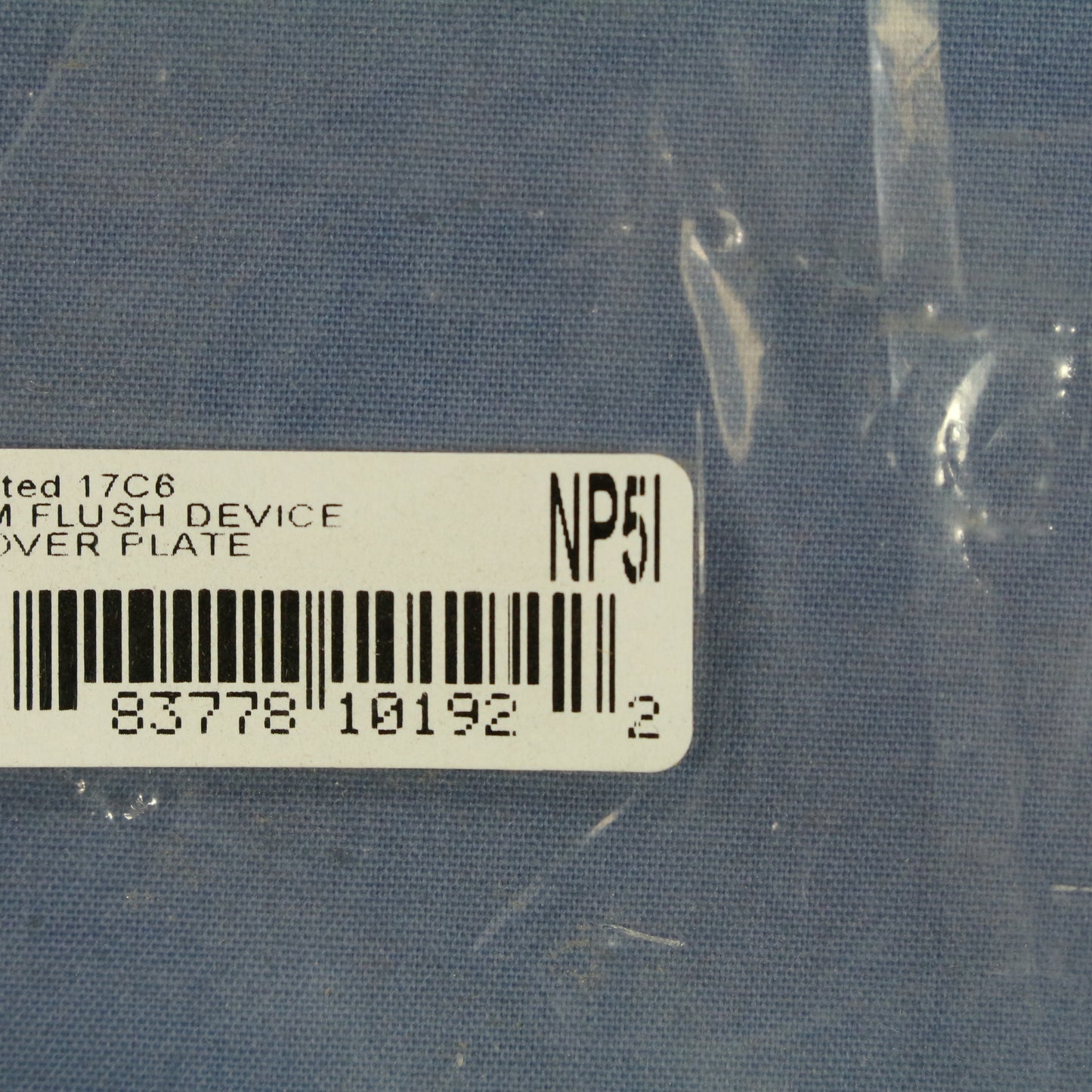 Hubbell NP5I Ivory 5-Gang Toggle Switch Unbreakable Nylon Standard Wallplate