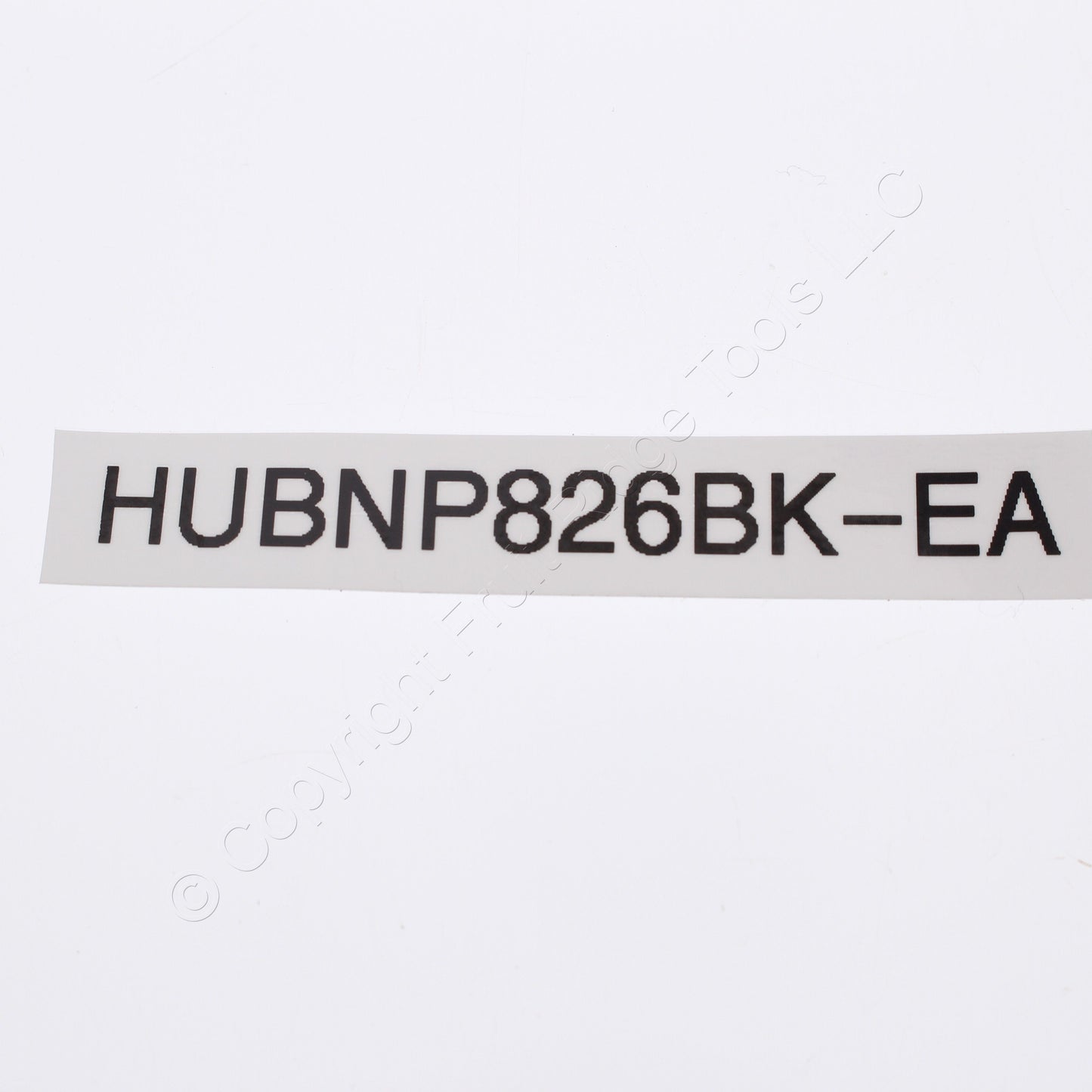 Hubbell NP826BK Black 2-Gang Duplex Decorator Unbreakable Nylon Wallplate Cover