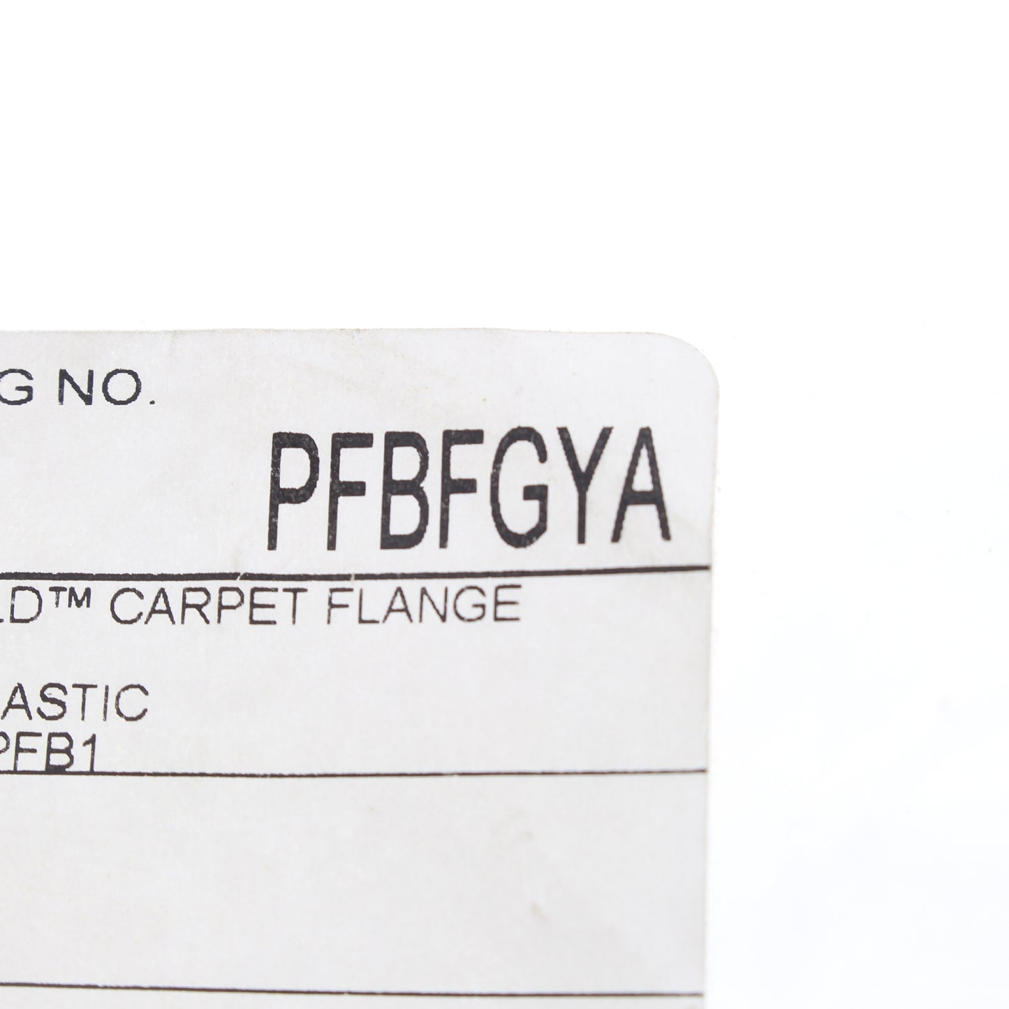 Hubbell Gray Scrubshield Carpet Flange for Floor Box 6-1/4" Dia PFBFGYA