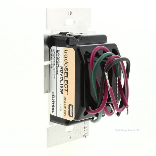 Hubbell RDVCL153PLA Lt Almond CFL/LED Decorator Rocker Light Dimmer Switch 3-Way