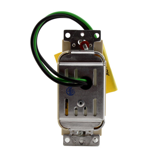 Hubbell RMS120ILLA Lt Almond PIR Vacancy Sensor Switch w/Dimming & Nightlight