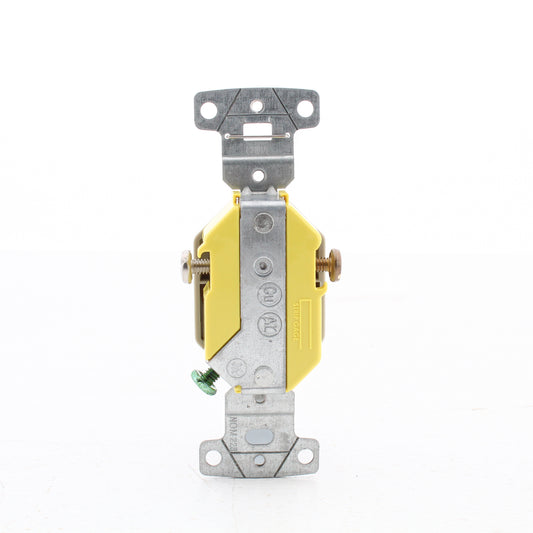 Hubbell RR155GYWR Gray Weather Resistant Single 15A Outlet Receptacle 6-15R 250V