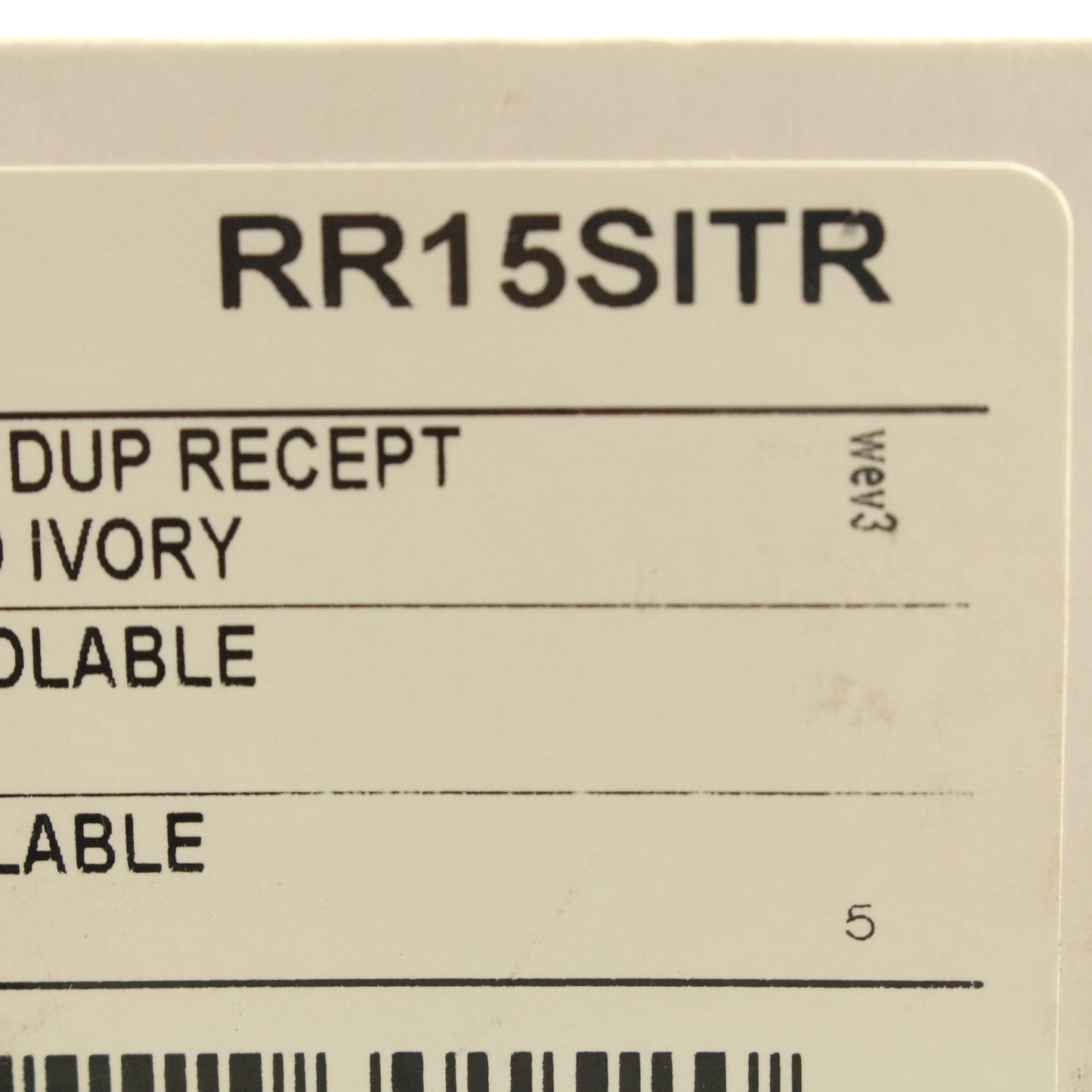 10 Hubbell Ivory Tamper Resistant Duplex Receptacle Outlets 5-15R 15A RR15SITR
