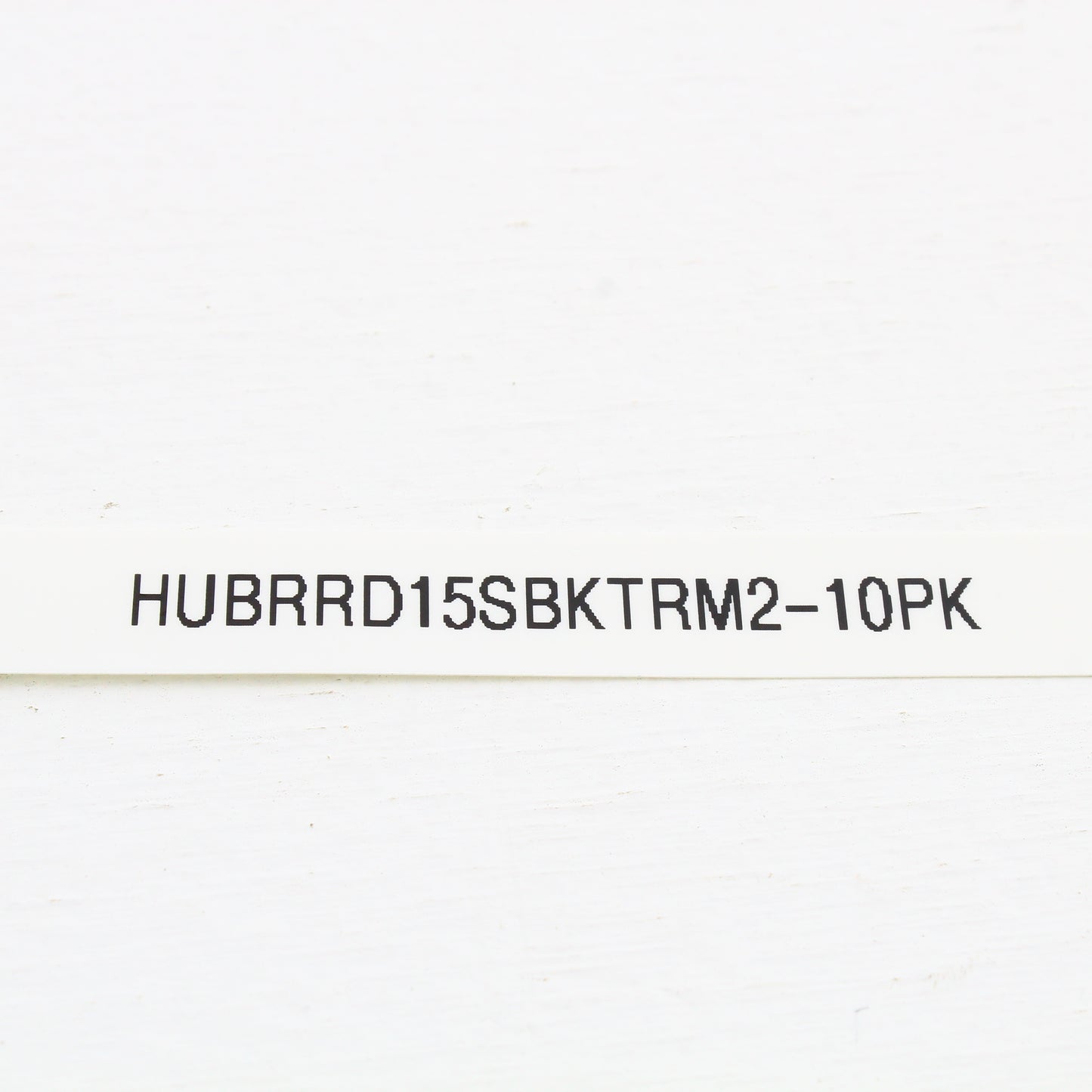 10 Hubbell Black Tamper Resistant Decorator Receptacles 15A Earless RRD15SBKTRM2