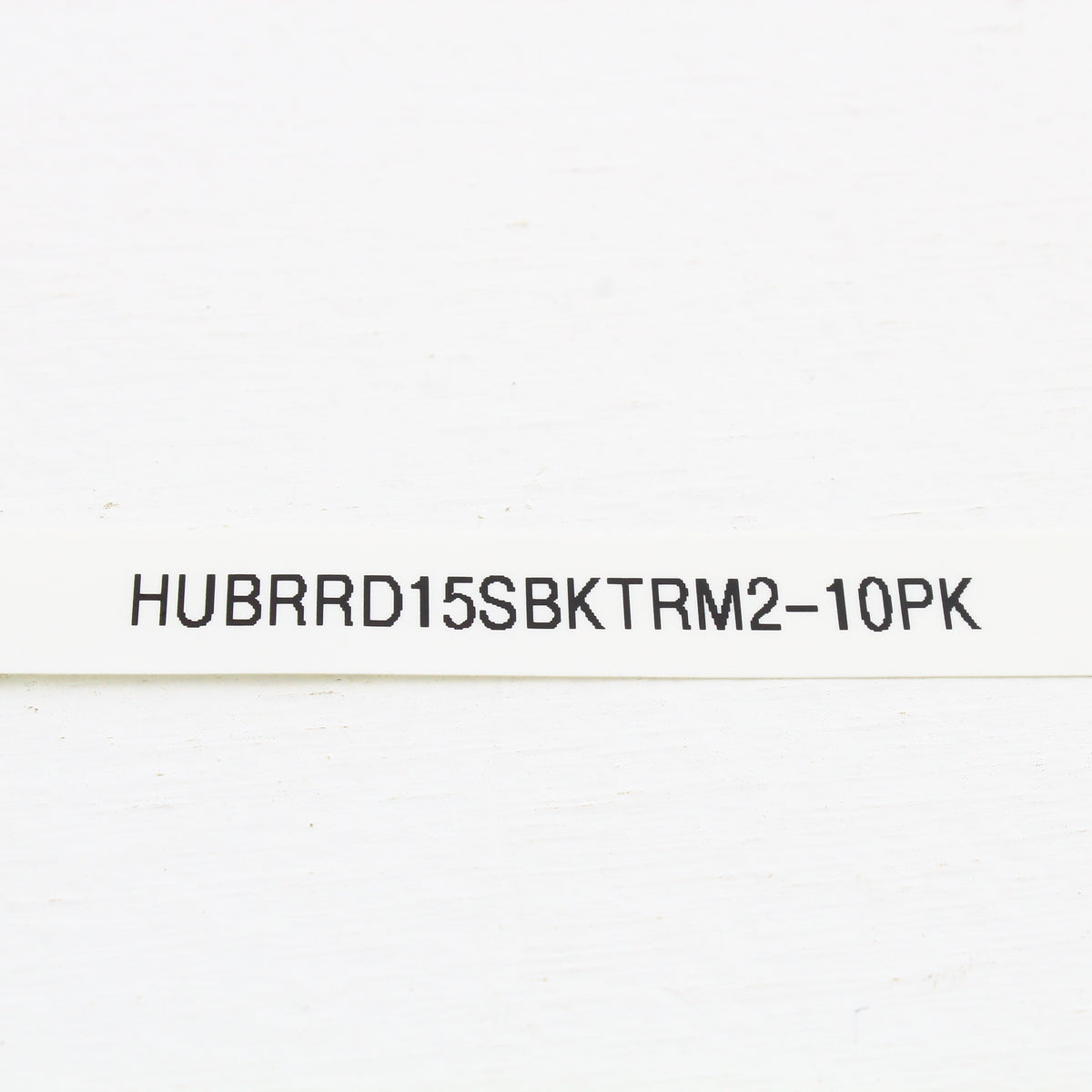 10 Hubbell Black Tamper Resistant Decorator Receptacles 15A Earless RRD15SBKTRM2