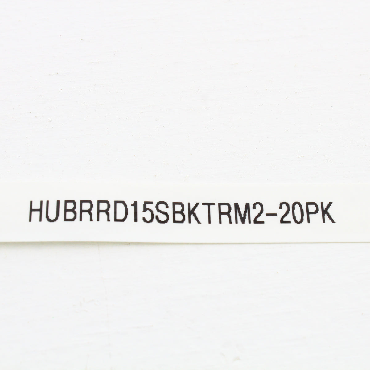 20 Hubbell Black Tamper Resistant Decorator Receptacles 15A Earless RRD15SBKTRM2