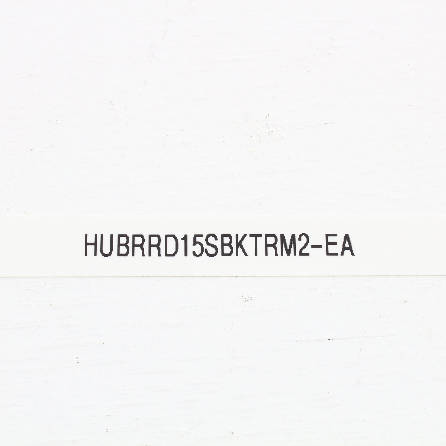 Hubbell Black Tamper Resistant Decorator Receptacle 15A Earless RRD15SBKTRM2