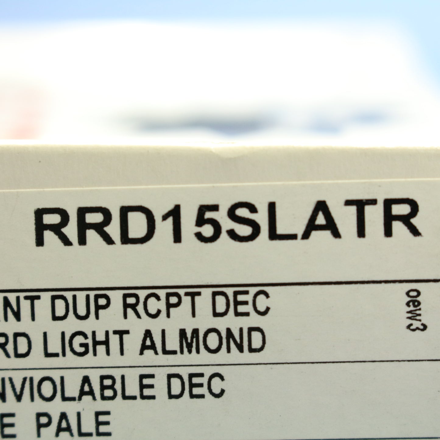 10 Hubbell Lt Almond Tamper Resistant Decorator Receptacles 15A 125V RRD15SLATR