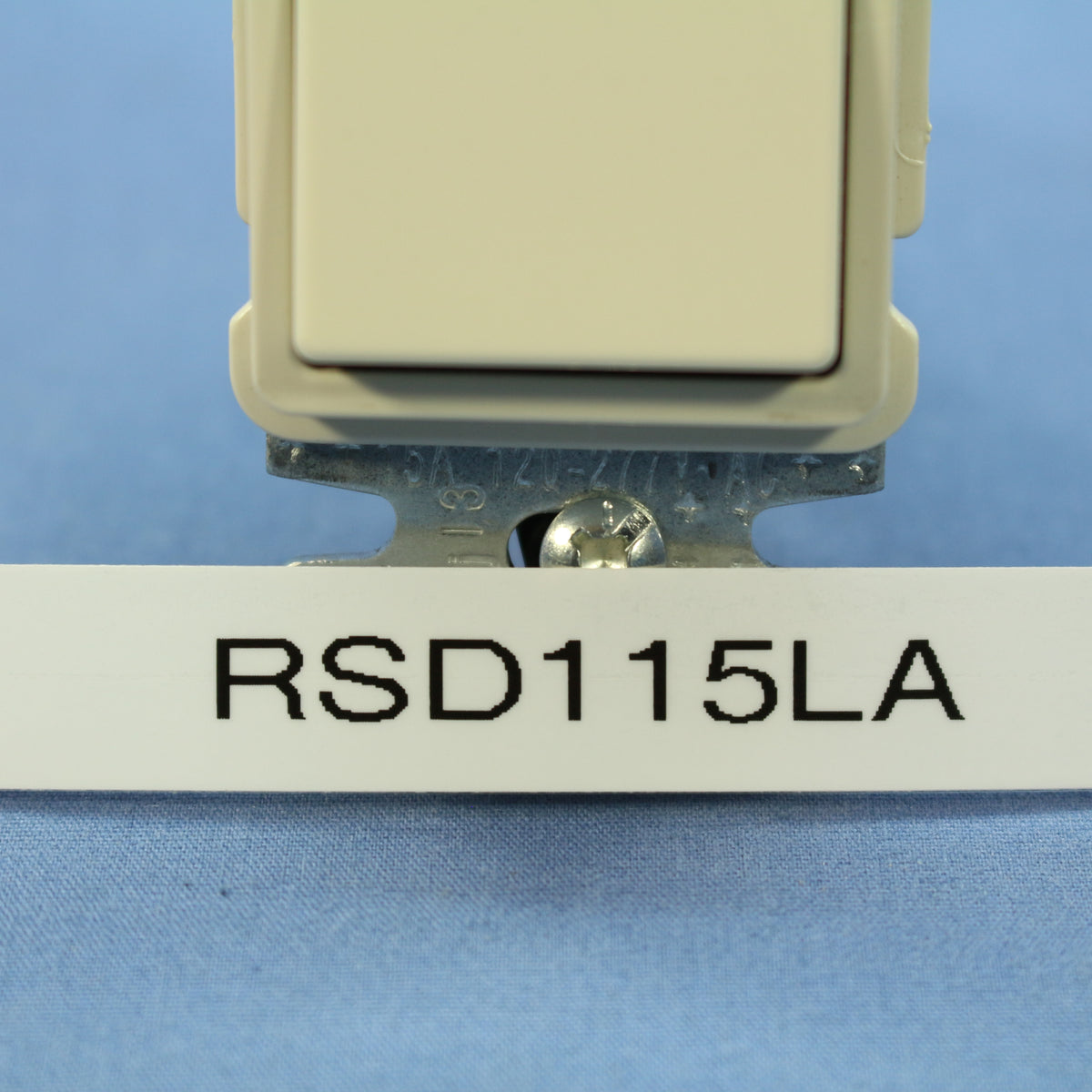 Hubbell Lt Almond Decorator Rocker Single Pole Light Switch 15A Bulk RSD115LA