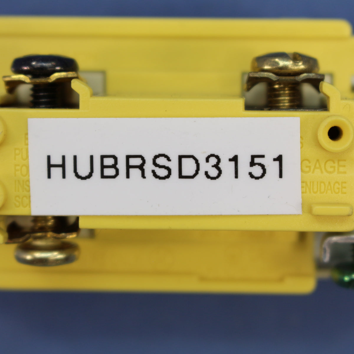 Hubbell RSD315I Ivory Decorator Smooth Rocker 3-Way Wall Light Switch 15A Bulk