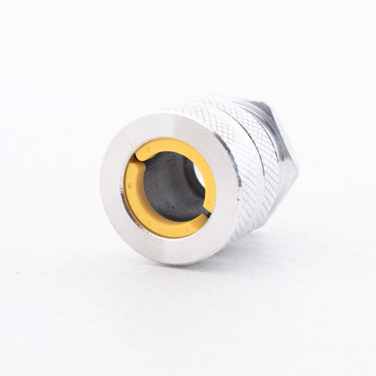 Hubbell Kellems SHC1027 1/2" x .63"-.75" Straight Male Cord Connector Aluminum