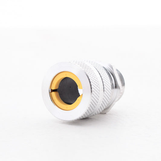 Hubbell Kellems SHC1037 Straight Male Cord Connector 3/4in. Aluminum .63?.75 in.