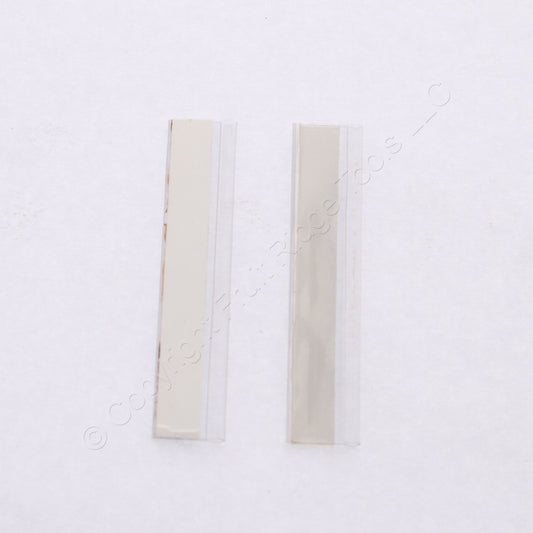 Hubbell XPLFP100A Clear Adhesive Back Label Holder for I-Station Faceplate 100pc