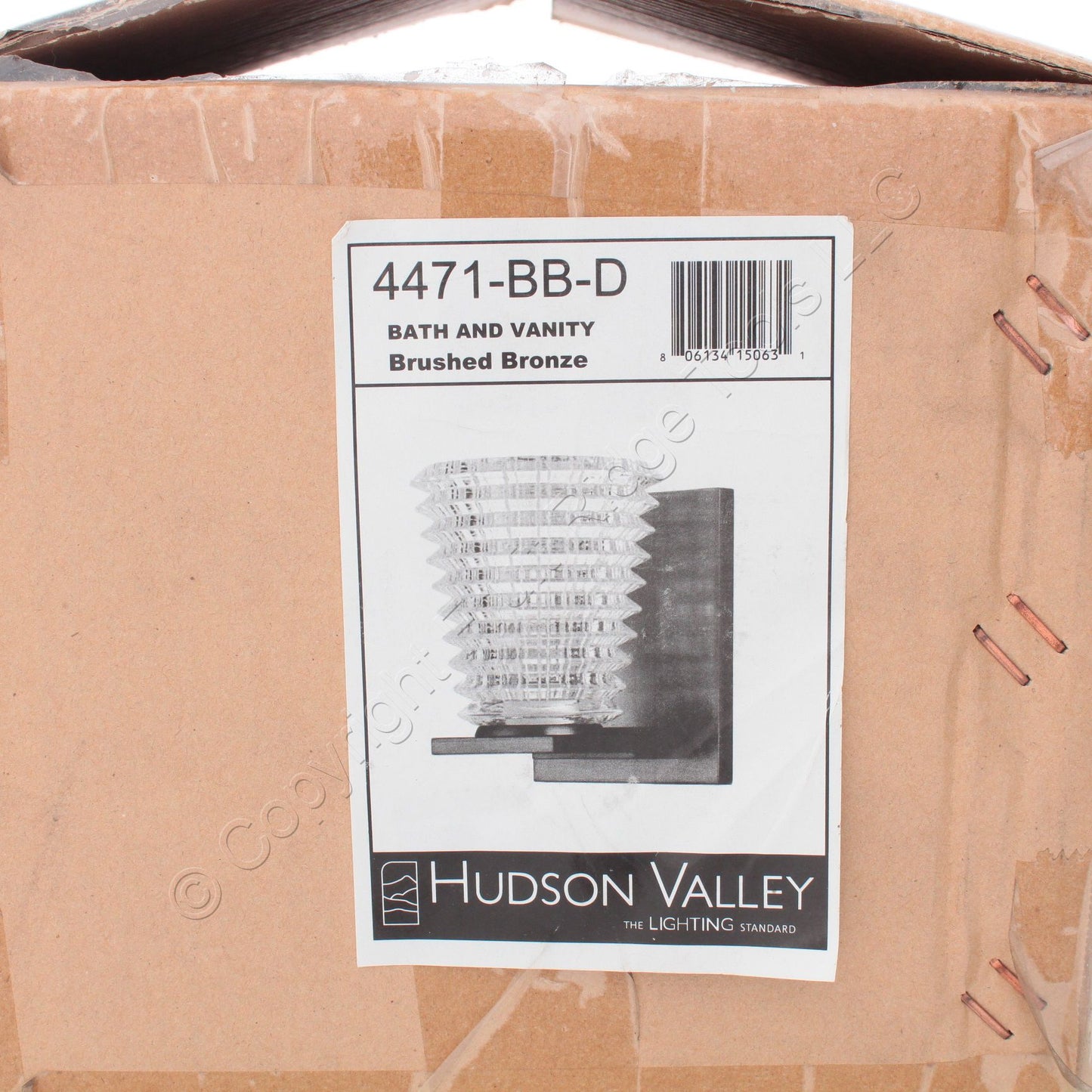 Hudson Valley Brushed Bronze Bath & Vanity Wall Sconce 4471-BB-D