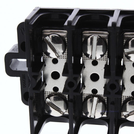 Ideal Terminal Strip 4 Circuit, 22 to 6 AWG Bulk Ideal 89-504