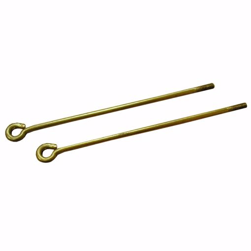 2-Pack Jones Stephens 8" Brass Upper Lift Wires C05-048