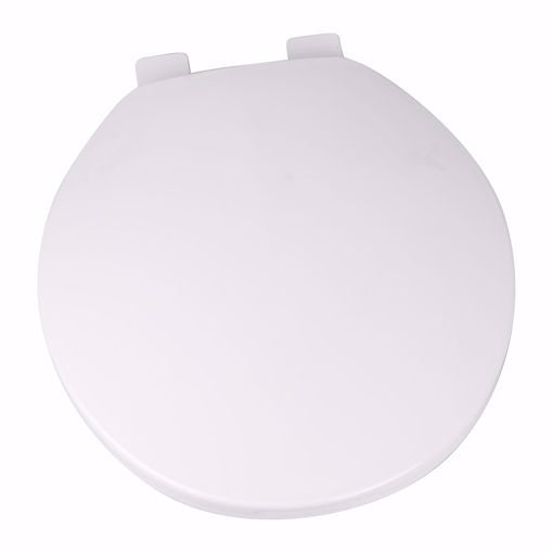 Comfort Seats C101000 Plastic Round Closed Front with Cover