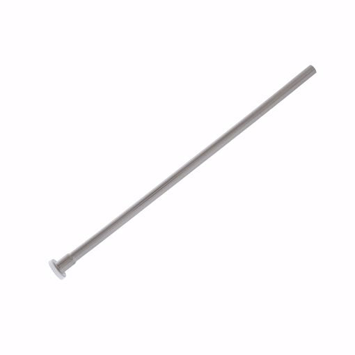 Jones Stephens 3/8" x 12" Toilet Riser Closet Supply Brushed Nickel S44-03BN