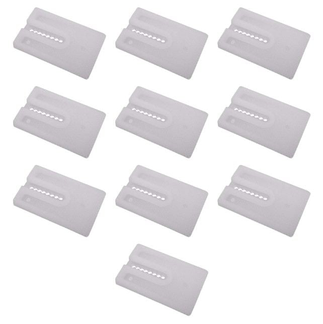 10 Jones Stephens Closet Wedge 1-1/8" x 1-15/16" x 1/4" Rigid Super Shims S55951