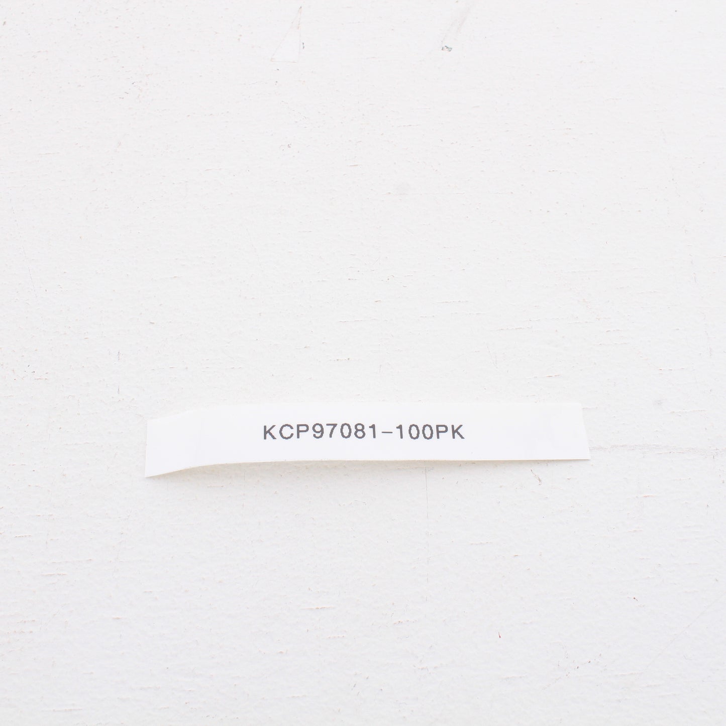 100-Pack KC PROFESSIONAL 6" Nylon Natural Cable Ties White
