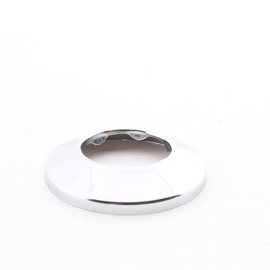 Keeney 855PC Shallow Flange 1-1/4" IPS x 3" OD 1/2" Height Polished Chrome