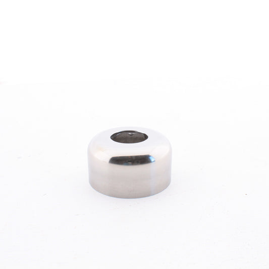 Keeney Deep Box Flange 1-1/4" ID Opening Polished Chrome 3" OD 1-5/8" Deep