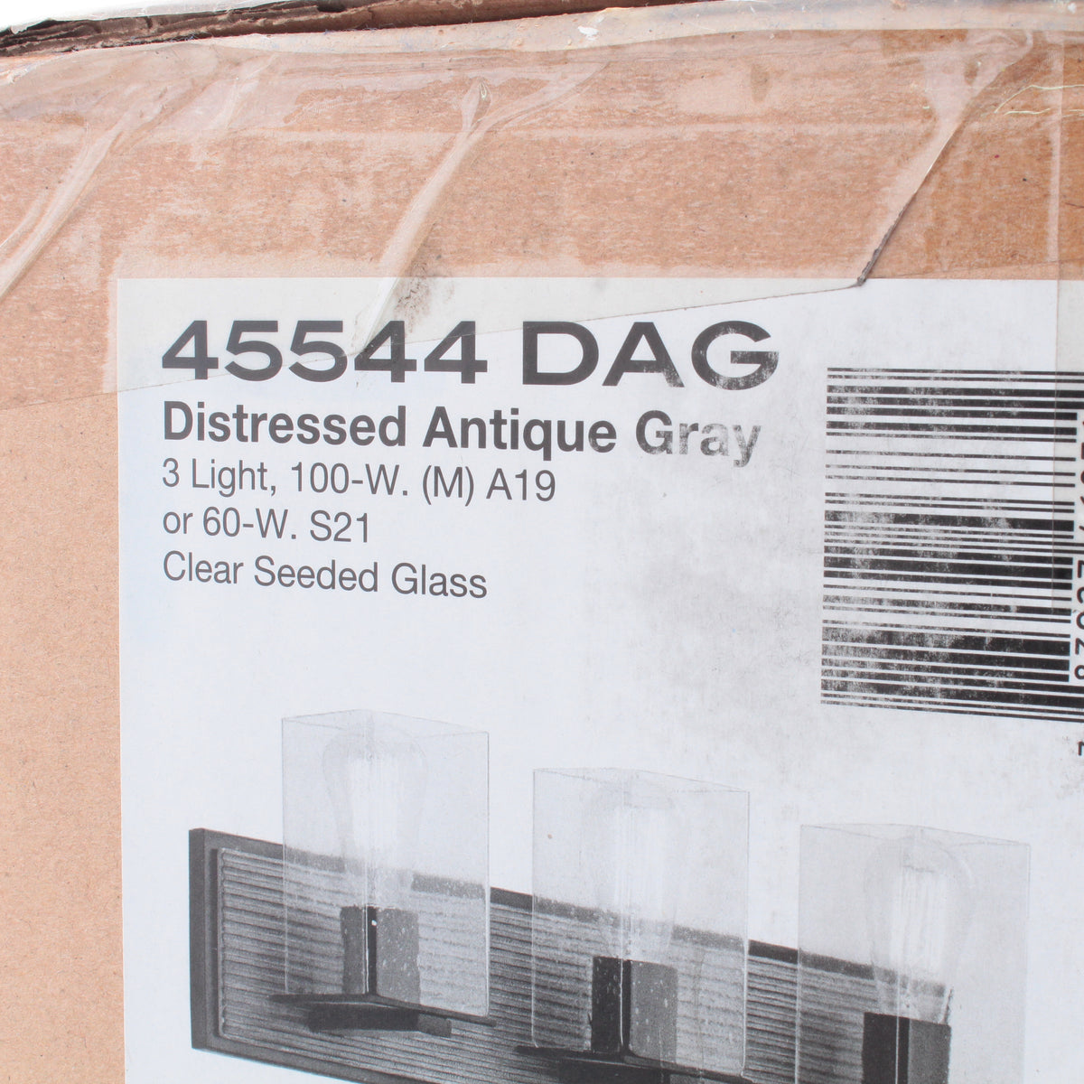 Kichler 45544DAG Three Light Bath