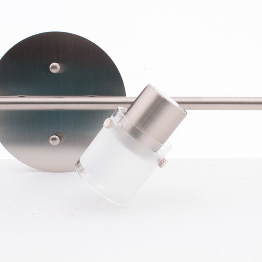 Kuzco 32"L 4-Light Brushed Nickel Fixed Rail Ceiling Track Fixture GU10 81364BN