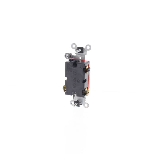 Leviton Almond Industrial Grade 3-Way Toggle Wall Light Switch 20A Bulk 1223-2A
