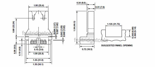 U-Shaped Fluorescent Lamp Holder Light Socket T8 T12 bi-pin 13180