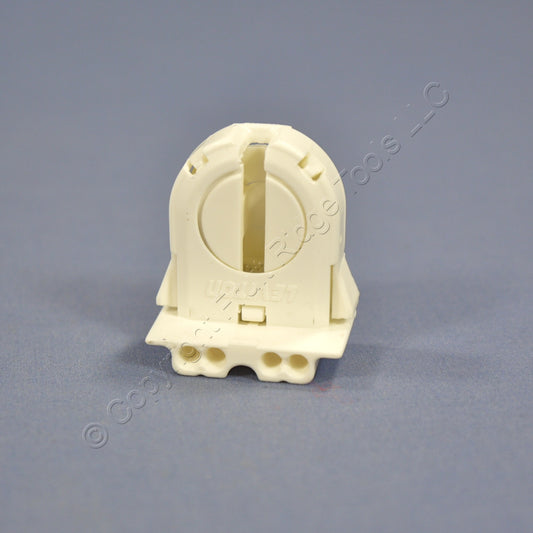 10 Leviton Fluorescent Lamp Holders Light Socket T-8 T8 Low Profile Bi-Pin 13652
