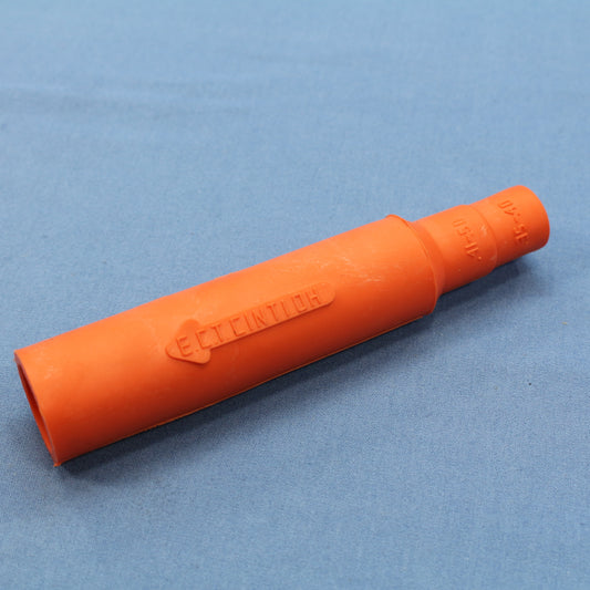 10 Leviton Orange Cam Type Plug Insulating Sleeves Male ECT 15 Series 15SDM-48O