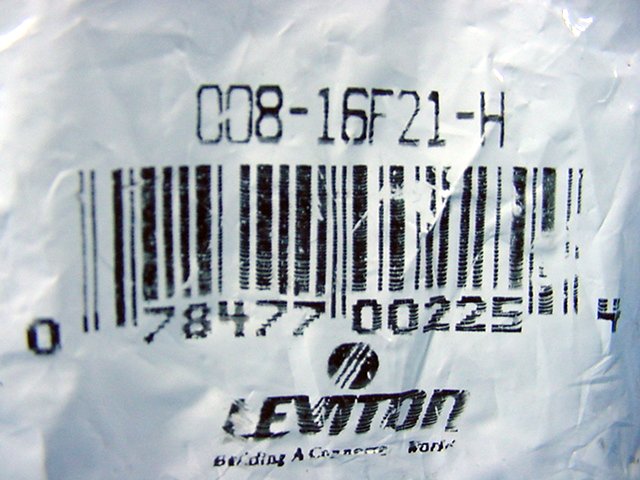 Leviton Brown 16 Series Cam Female Terminal Connector Angled 400A 600V 16F21-H