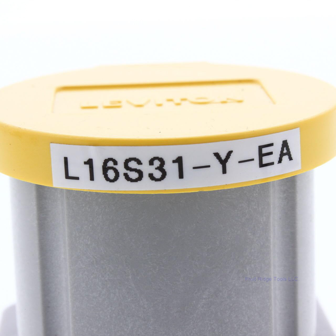 Leviton 16 Series Yellow Panel Mount Housing Automatic Closing Lid 16S31-Y