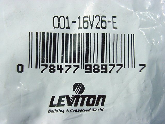 Leviton Black 16 Series ECT Female Vulcanized Cam-Type Plug 400A 600V 16V26-E