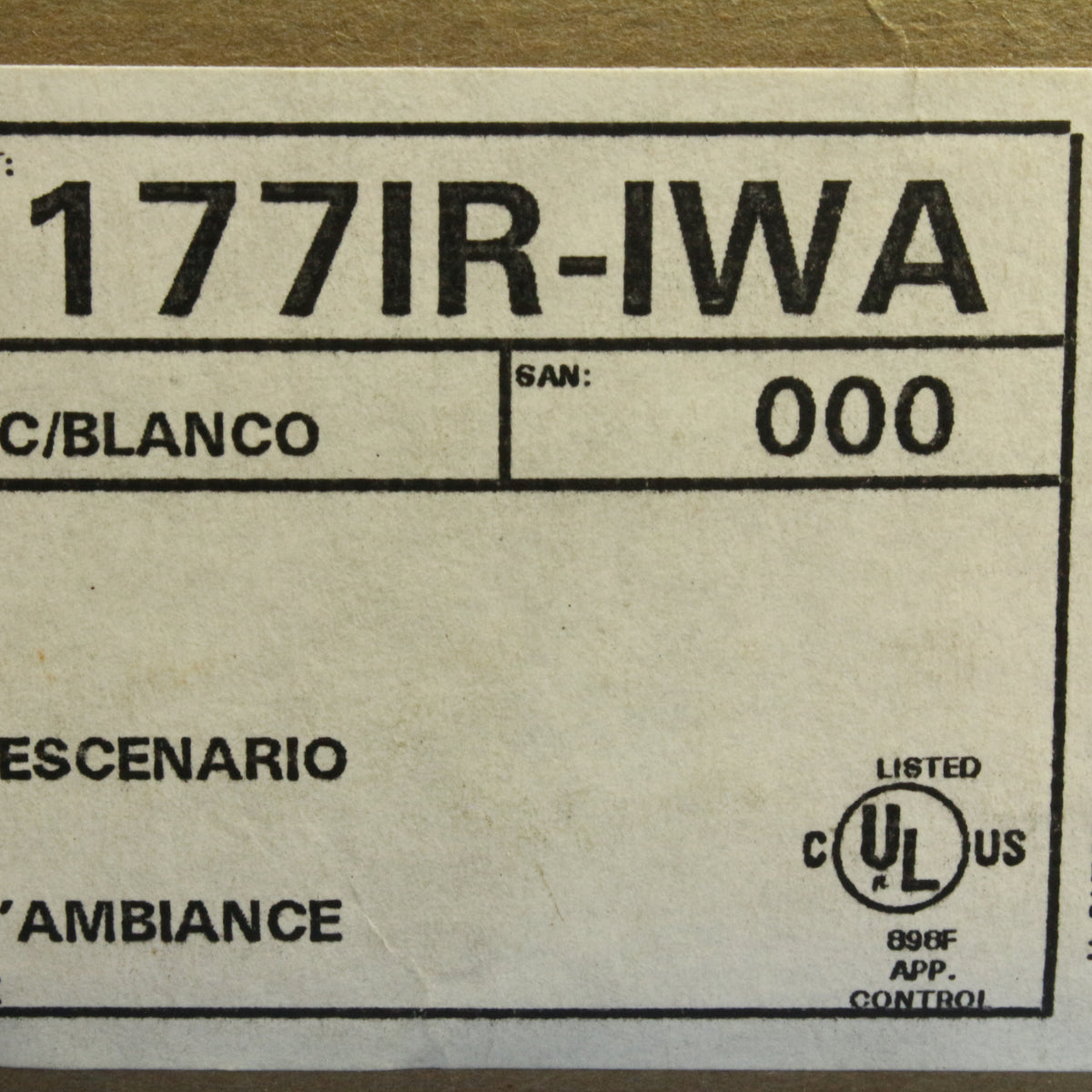 Leviton 177IR-IWA Infrared Receiver for Scene Select Dimmer Switch Controllers