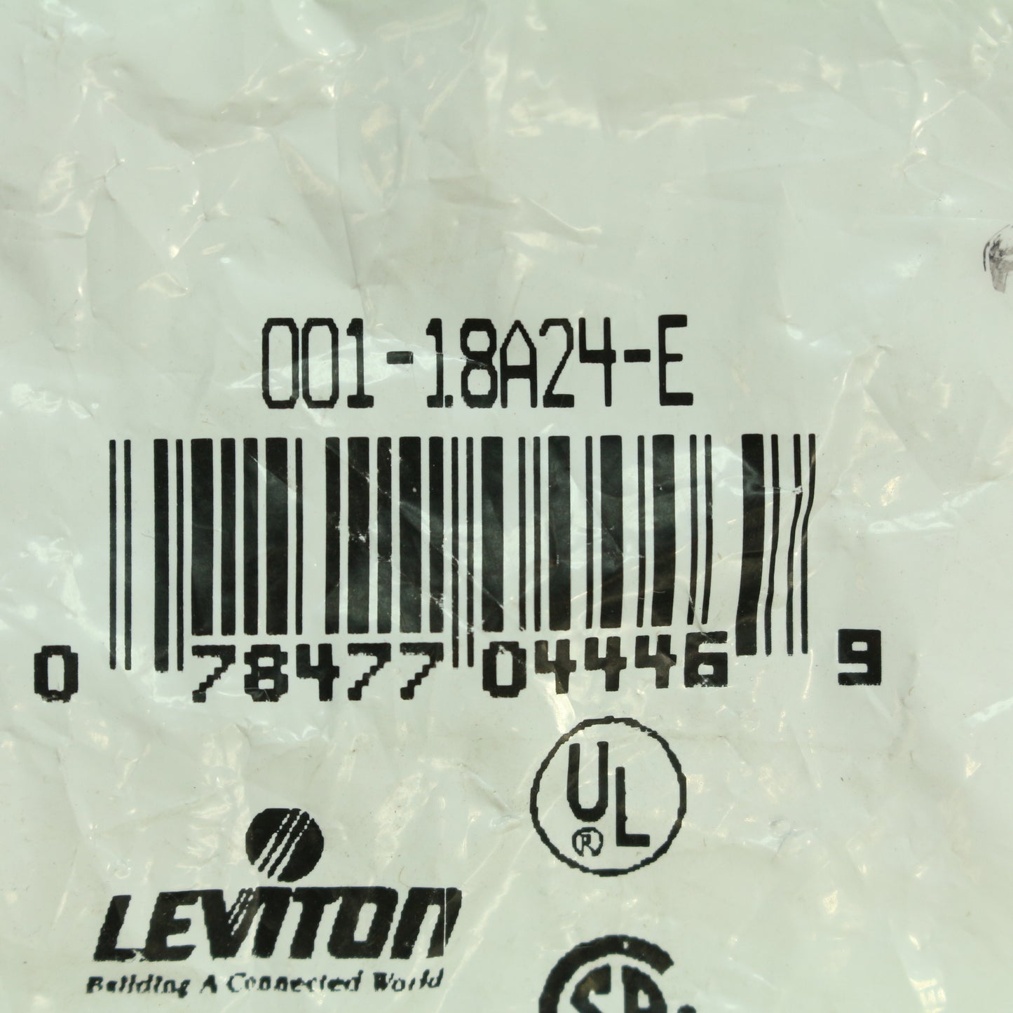 Leviton Black Female-Female Turnaround Connector 18 Series 400A 600V 18A24-E
