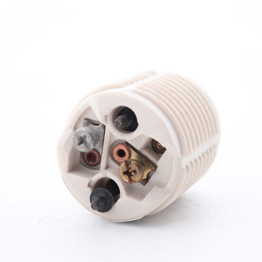 Leviton 20080-198 Medium Base Threaded Porcelain Lamp Holder Light Socket 660W
