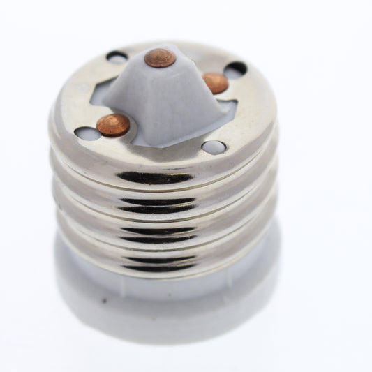 Mogul to Medium Base Porcelain Lampholder Adapter #20210 250V 660W E39-to-E26