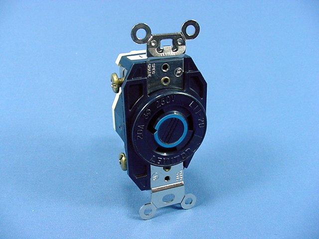 Leviton Twist Turn Locking Receptacle Outlet Nema L11-20R 20A 250V 3� Bulk 2370